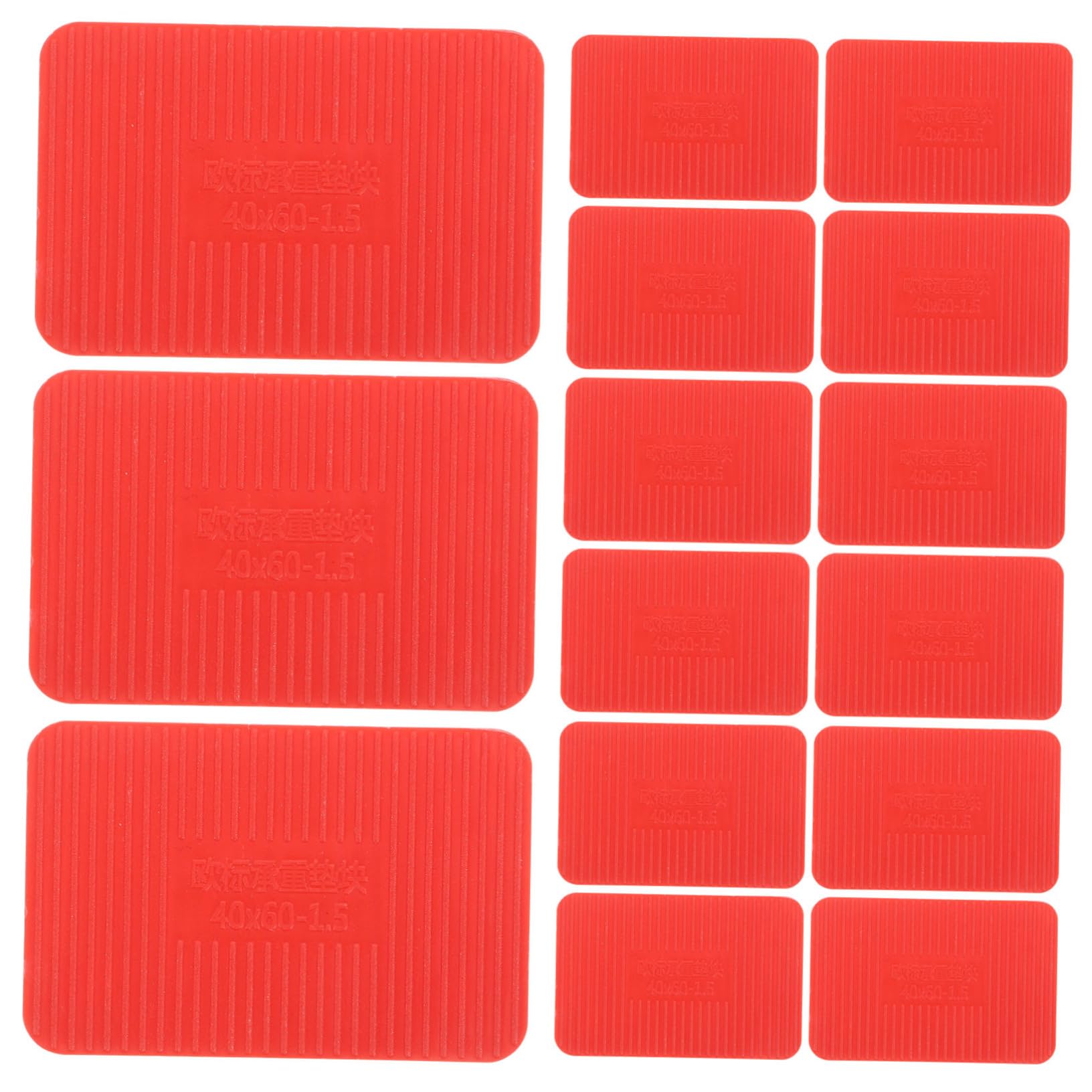 SOLUSTRE Furniture Shims 100pcs Plastic Composite Shims for Leveling Griddle Hinge