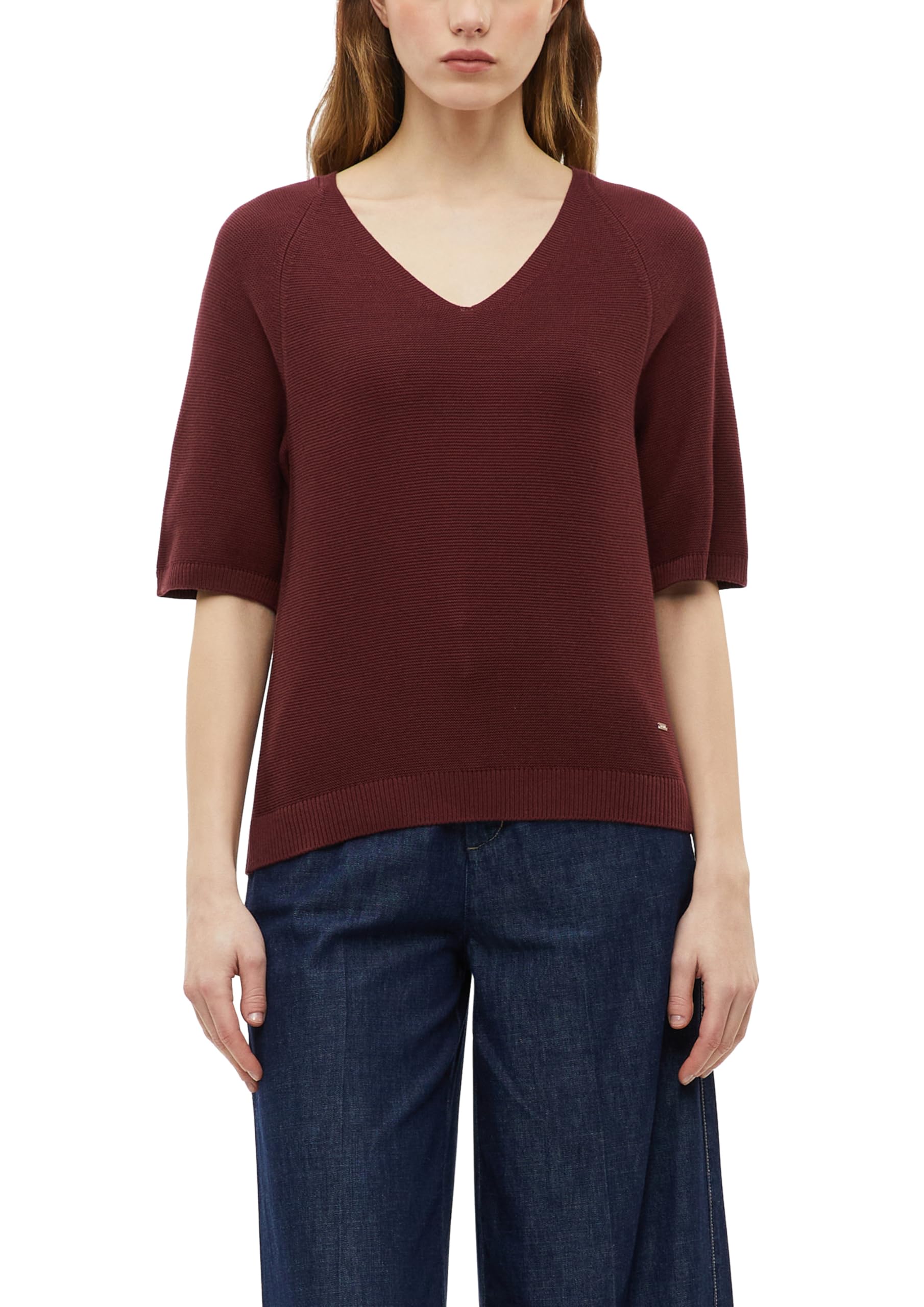 s.Oliver V-Neck Pullover Short Sleeve