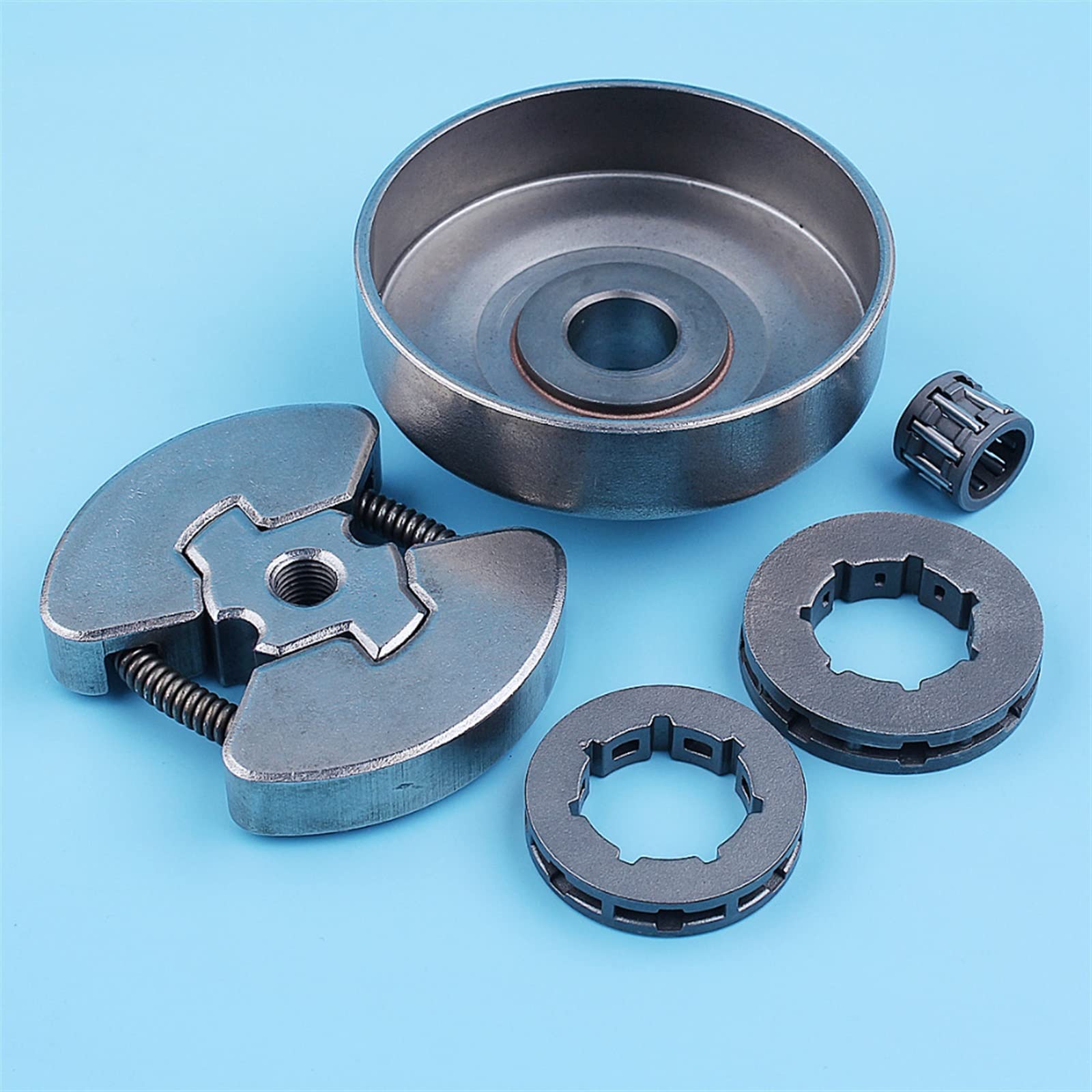 325;Kit de piñón de llanta de Tambor de Embrague Apto for Husqvarna 235e 240e 235 240 137 142 36 41 for Piezas de Motosierra Jonsered 2035 2036 2040