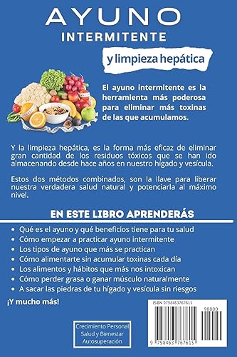 Miniatura 2 de Ayuno Intermitente y Limpieza Hepática Guía Completa Cómo Perder Peso, Desintoxicar tu Organismo, Frenar el Envejecimiento, Aumentar tu Energía ...