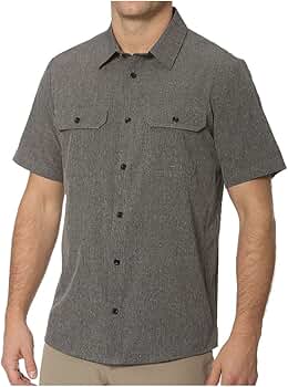 トップス Layering Short Sleeve Shirt Amazon.com: ZeroXposur Stretch Active SS Button Down Shirt