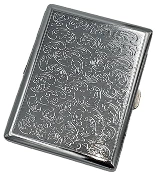 Amazon.com: Retro Cigarette Case Victorian Style Metal