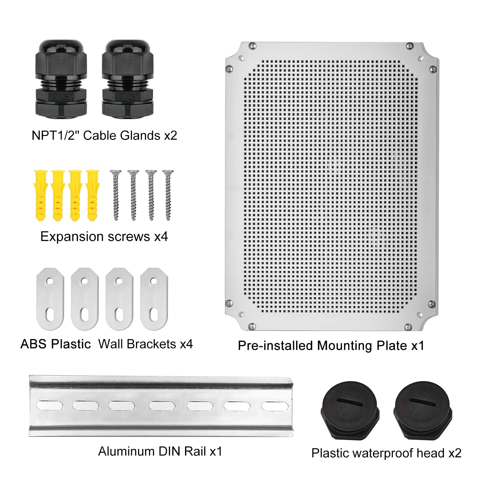 Scatola Elettrica Esterna Acciaio Inox 300x250x150 Mm - Con Serratura Per Cablaggi - Foto 12