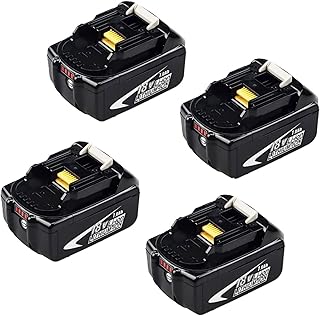 4Packs 7.0Ah BL1830 18V 7000mAh LXT Li-ion Battery Compatible with Makita BL1860 BL1850 BL1840 BL1850B-2 BL1845 BL1815 BL1820 BL1860B Cordless Power Tools Series with LED Indicator
