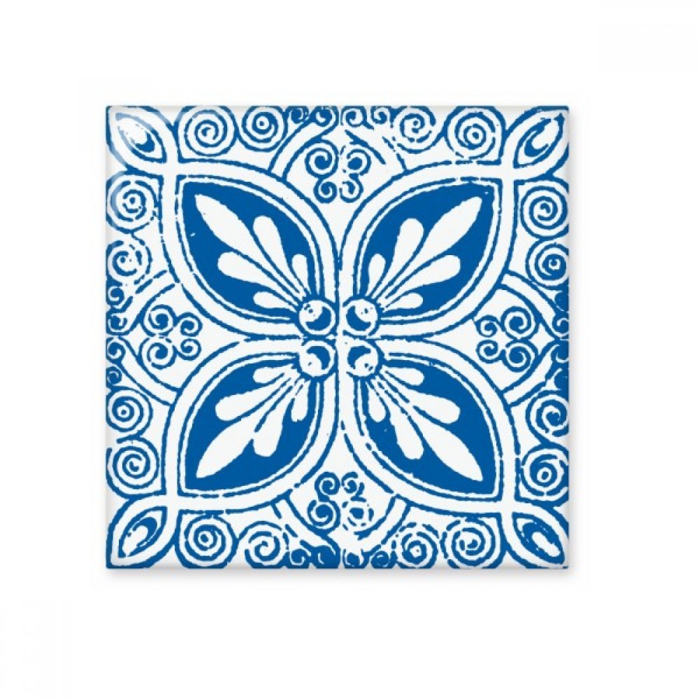 Carrelage bleu Talavera en céramique brillante pour décoration de cuisine et salle de bain