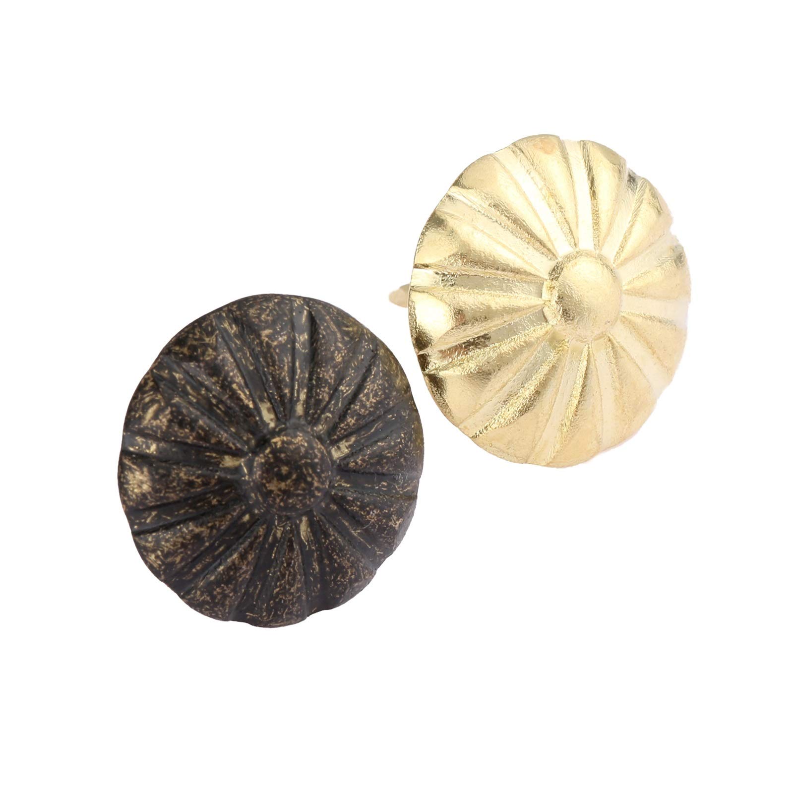 Clous, Punaises, punaises de rembourrage, pouce, décoratives meubles, 10 pièces 19 * 20mm, boîte-cadeau bijoux