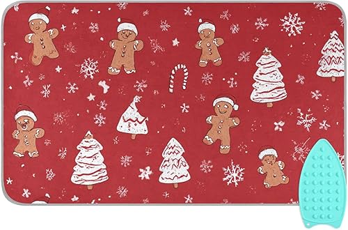 Miniatura 17 de Alfombrilla de planchar y almohadilla magnética resistente al calor, manta de planchado portátil de viaje, fundas para tabla de planchar de 27.6 x