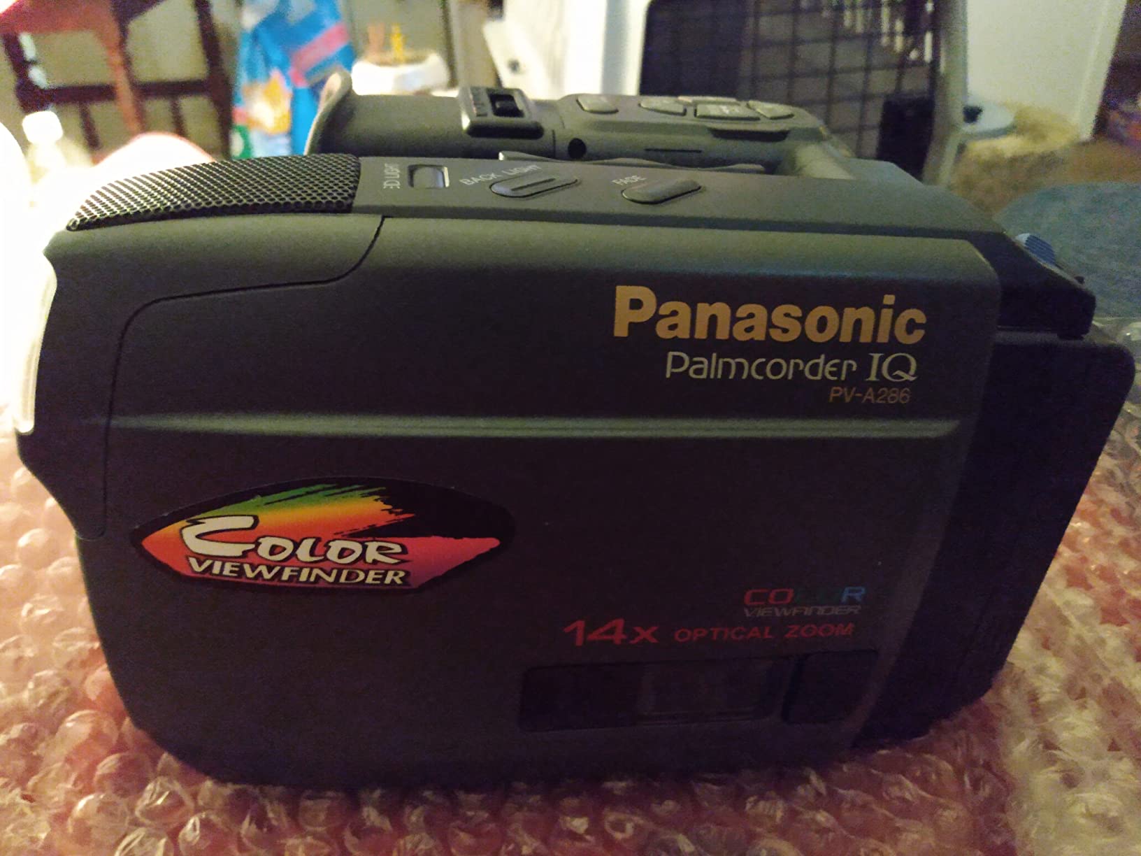 Panasonic VHSC Tape Player Vintage Camcorder Bundle w/ USB, Blank Tap