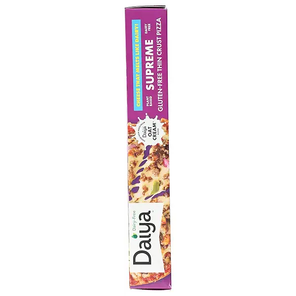 Frozen, Dairy Free Supreme Gluten Free Vegan Pizza, 19.4 Ounce 7