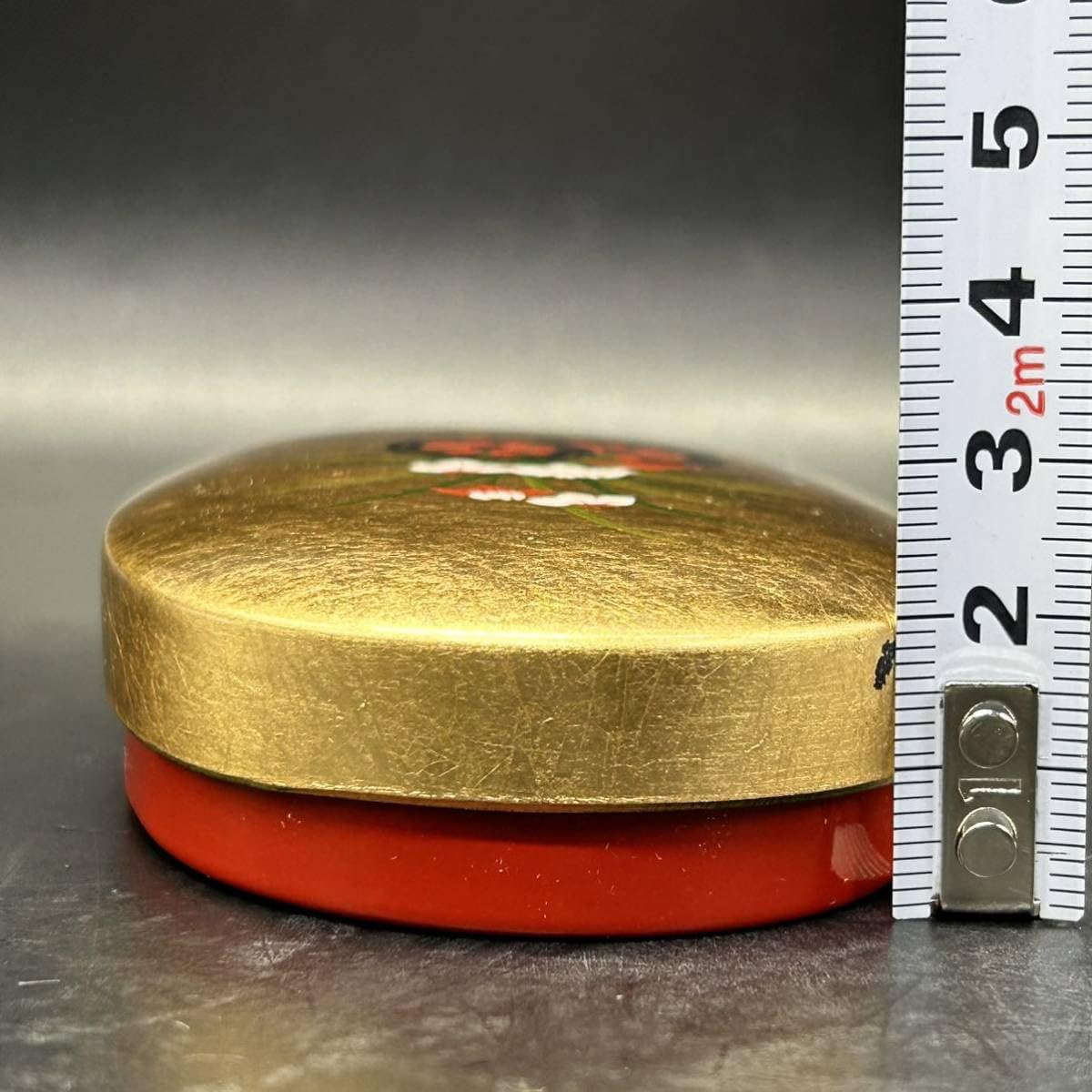 Amazon.co.jp: 金沢箔洋金箔金銀箔工芸小判爪楊枝入小物入れサイズ約