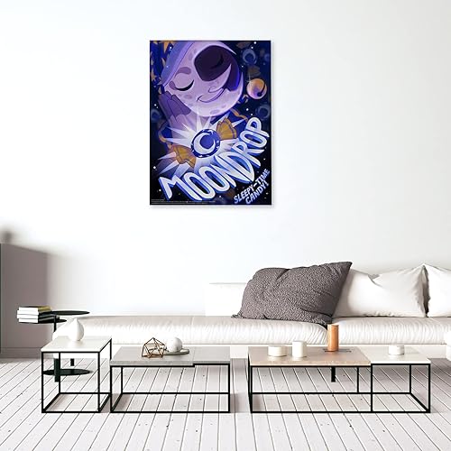 Miniatura 7 de LuxBay Fnaf Merch - Póster en lienzo sin marco para pared decoración del hogar oficina dormitorio 12 x 18 pulgadas