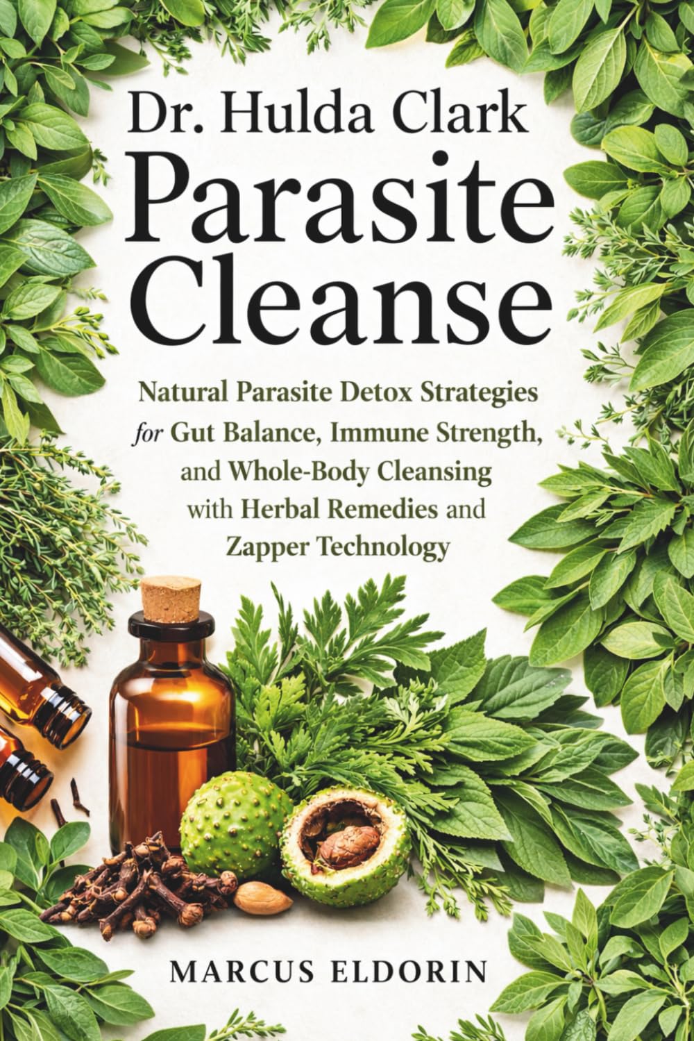 Dr. Hulda Clark Parasite Cleanse: Natural Parasite Detox Strategies for Gut Balance, Immune Strength, and Whole-Body Cleansing with Herbal Remedies and Zapper Technology