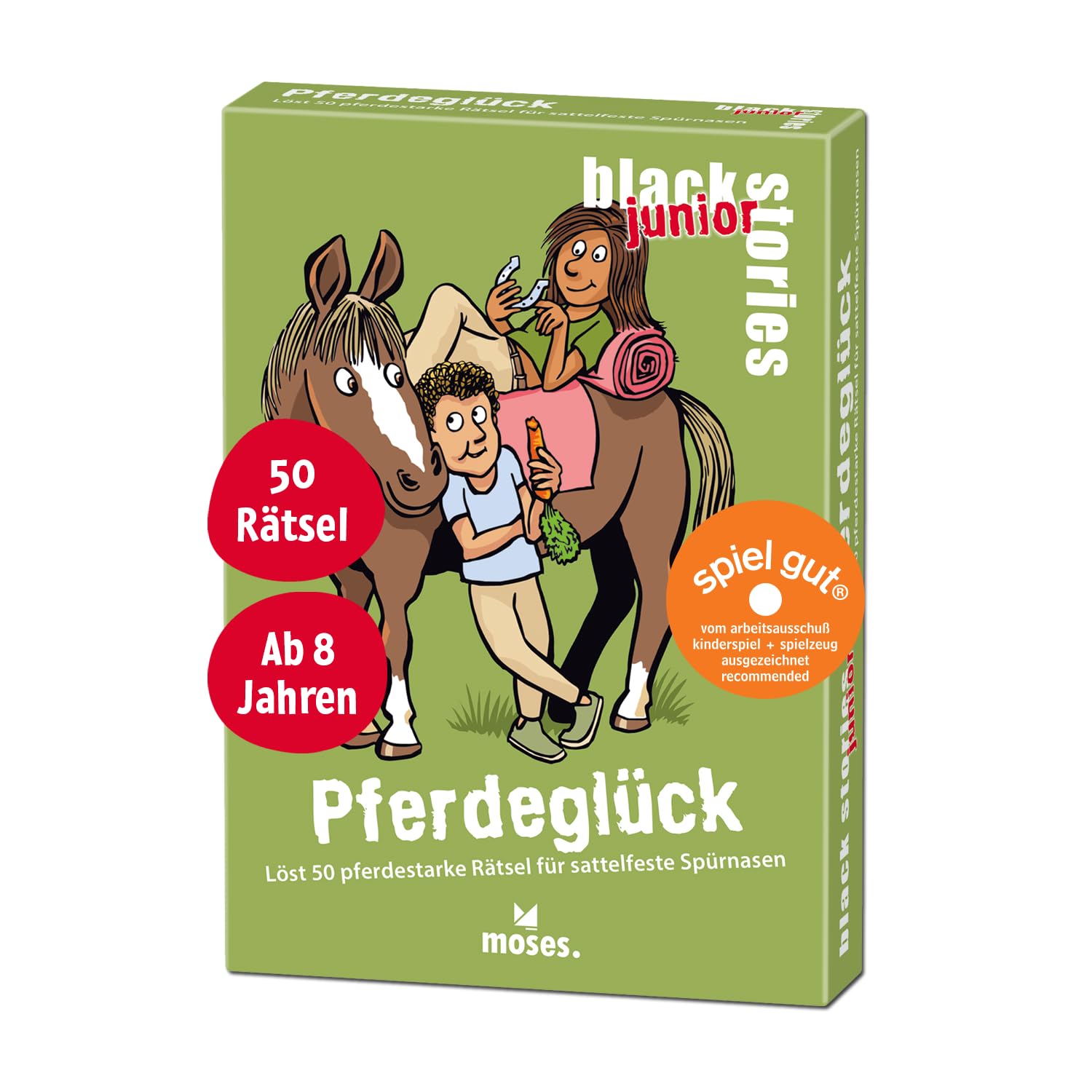 moses Black Junior Stories, Doppio Divertimento, Gioco di Carte per