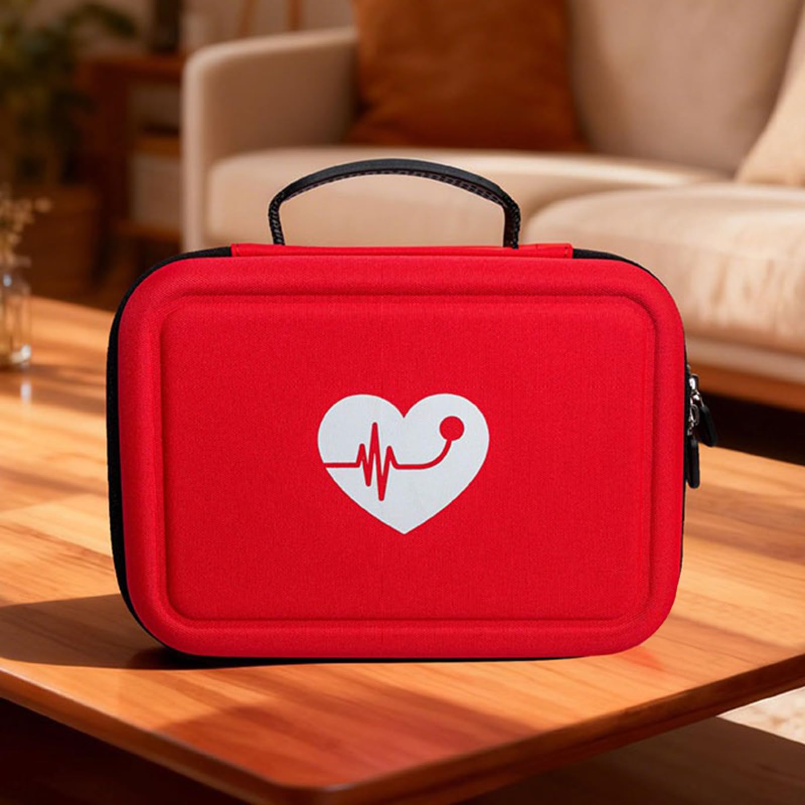 Étui de protection avec poche intérieure, coque rigide, boîte résistante aux chocs, organiseur, pochette, sac de rangement pour tensiomètre, extérieur