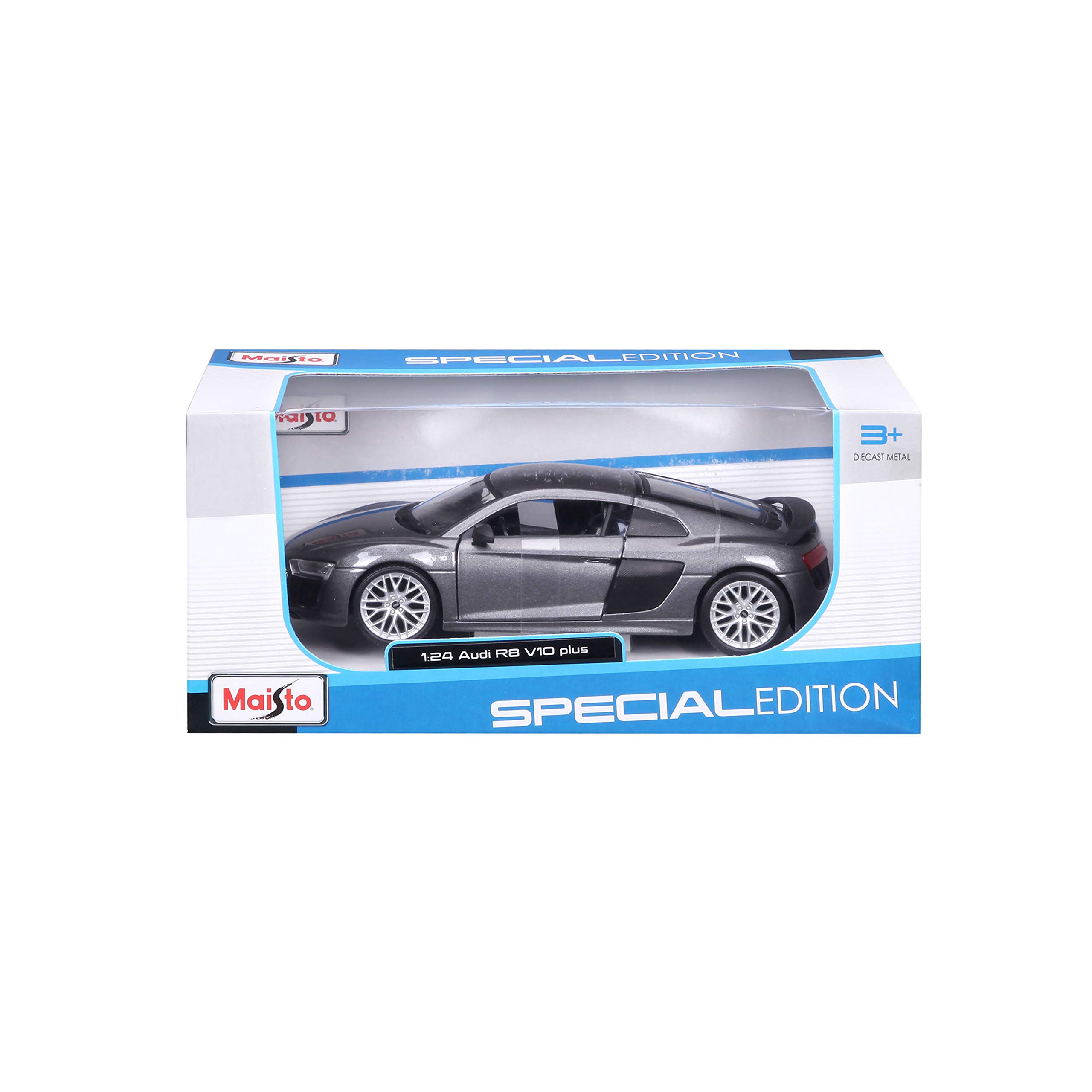 Maisto – Audi R8 V10 Plus, Colore: Metallizzato, 31513gy