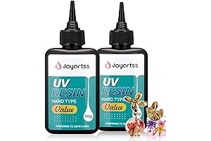 2PCS Upgrade UV Resin Kit, 200g Low Odor Dental Bonding Resin