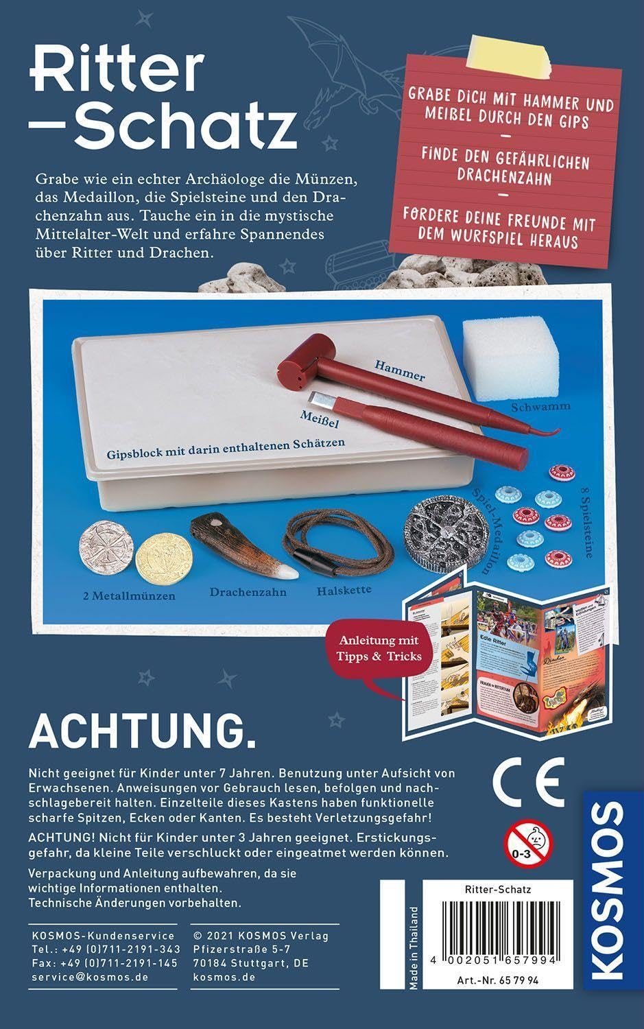 Ritter-Schatz: Experimentierkasten