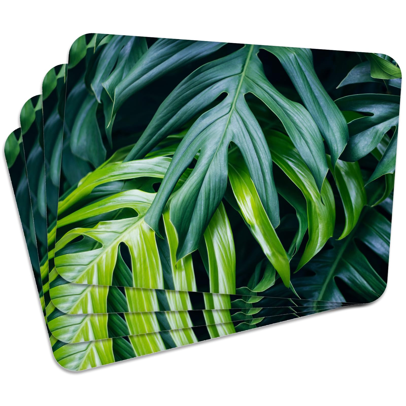 VELORA H&L Platzsets Kork - Tischsets 30 x 40 cm, Abwaschbar, rutschfest und Hitzebeständig bis 100°C, Dekorative Tischunterlagen für Küche und Esszimmer