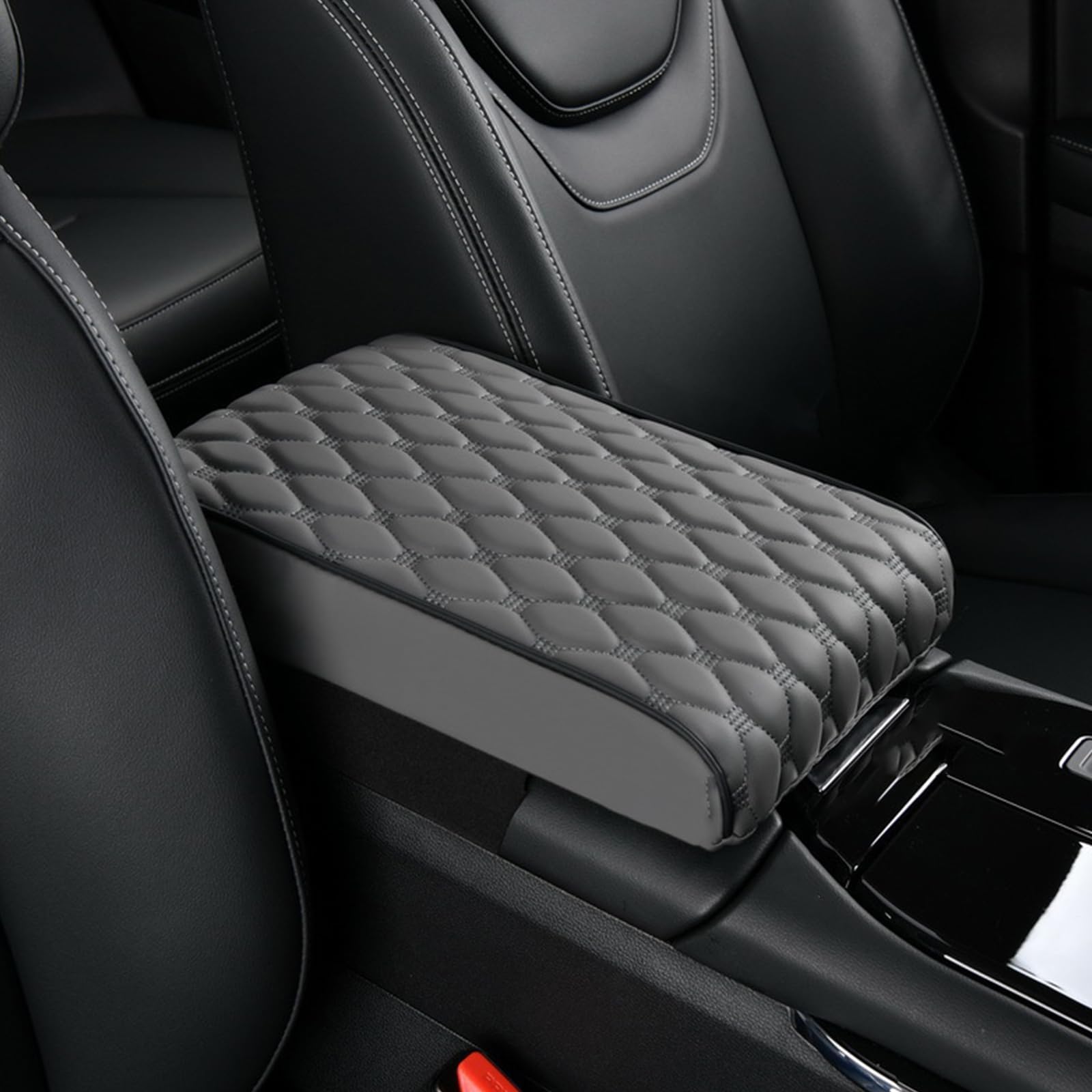 ONEMAJI Centre Console Armrest Cushion for Audi A6 S6 RS6 4F A6 Avent 4F5 4FH Saloon Estate 2005-2011