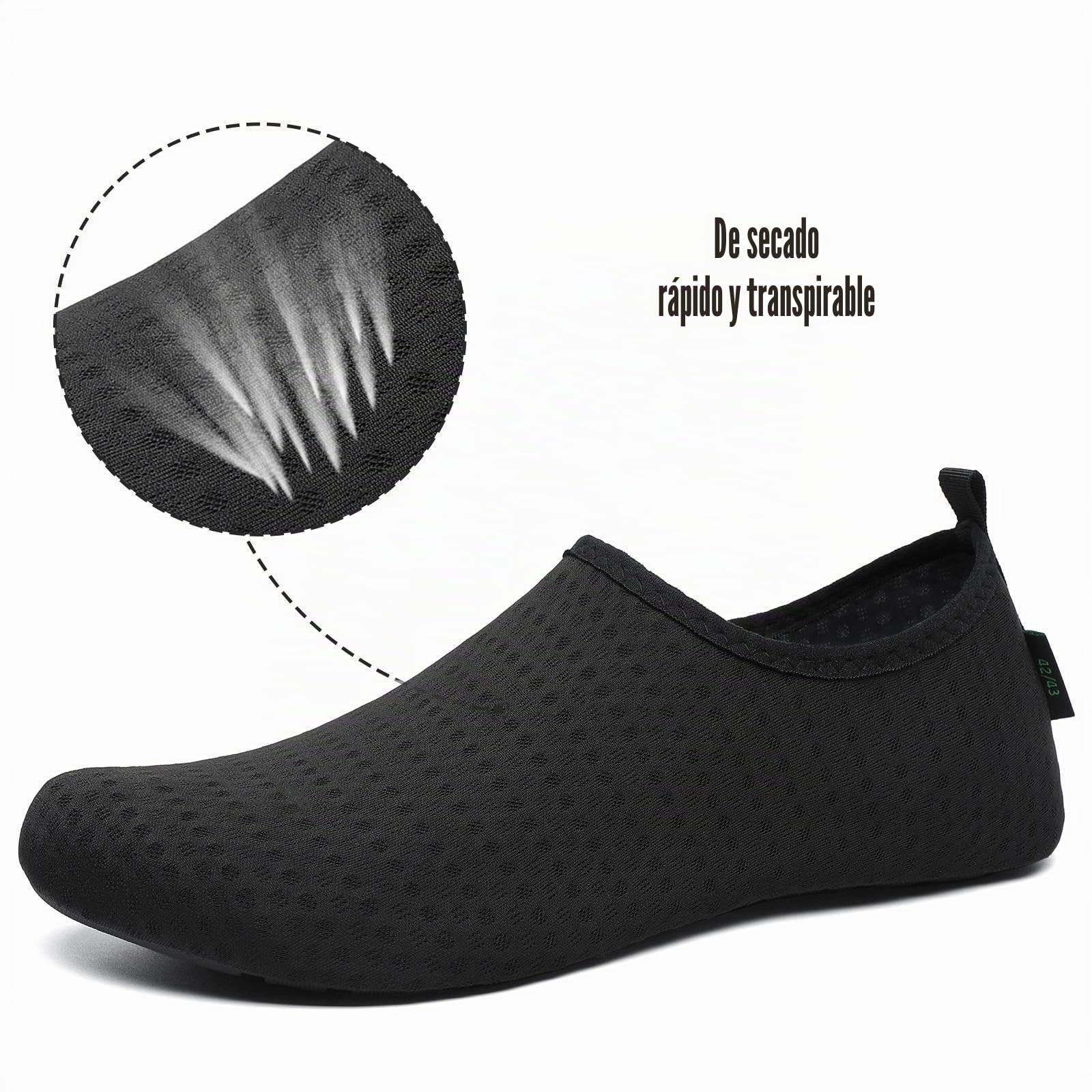 SAGUARO Escarpines Hombre Mujer Zapatillas Agua Secado Rápido Playa Gr.36-47 EU