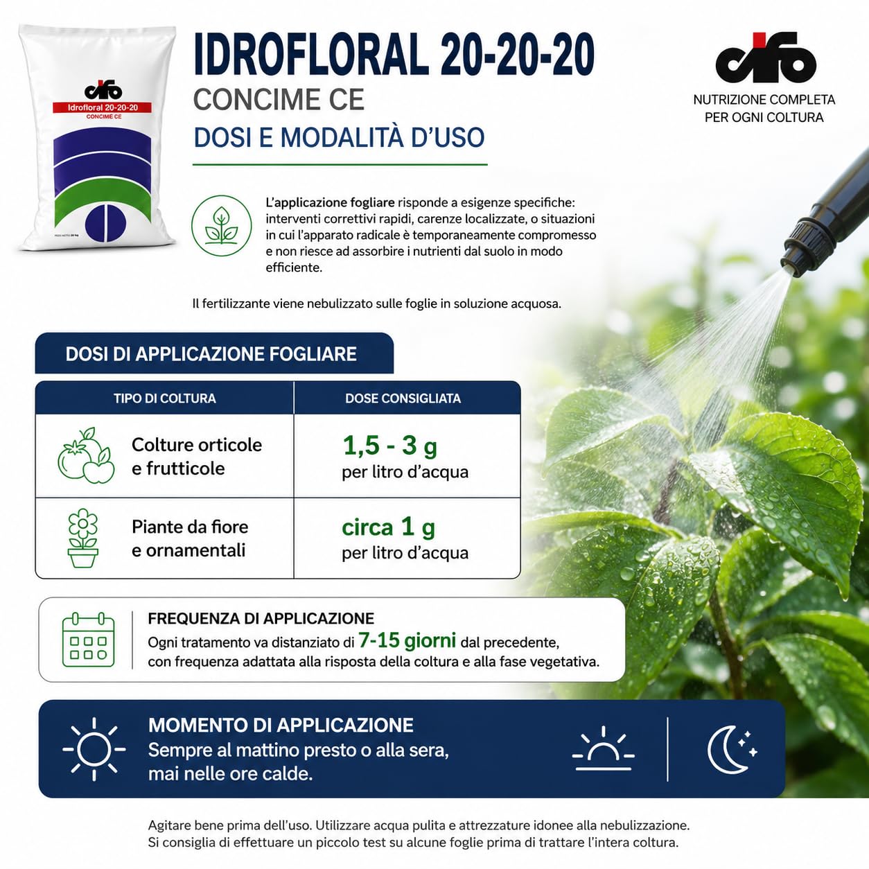 Idrofloral 20-20-20 - Cifo - Conf. 10 Kg
