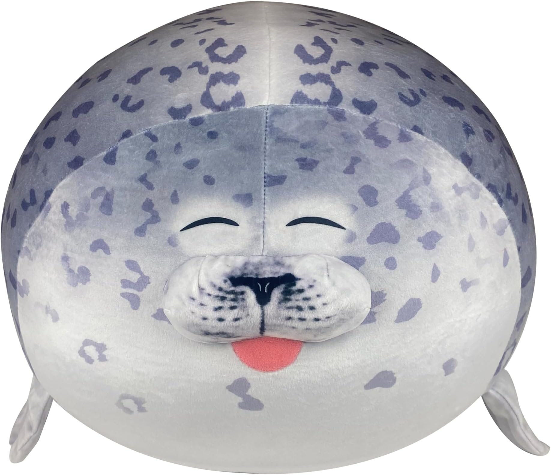 RARE Jellycat Jelly Cat Gray Linus Spotted Seal Plush Stuffed Animal - View #4