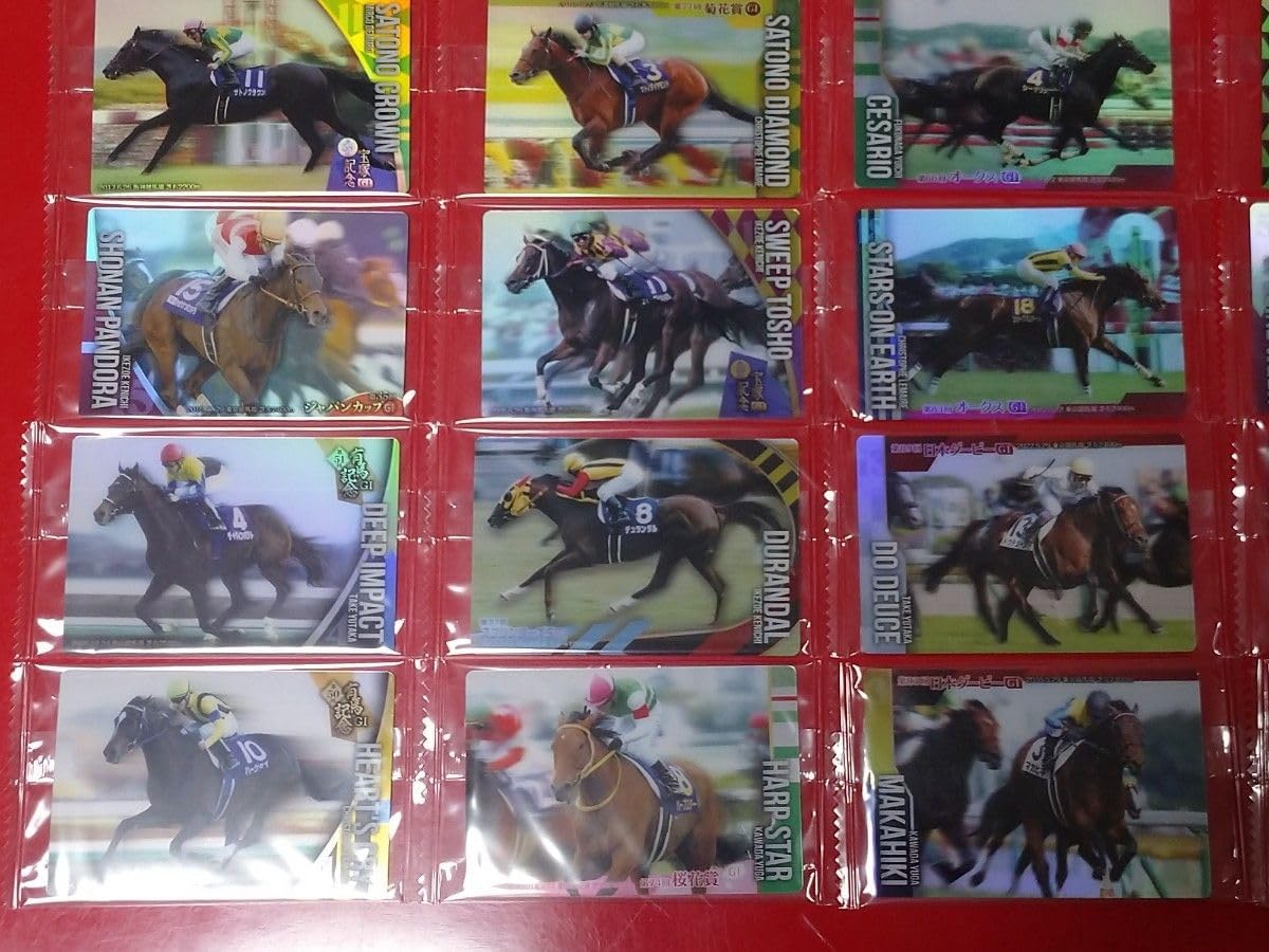 サラブレッドホースコレクション　第２Ｒ　箔押しサイン入りコンプセット　競馬カード サラブレッドホースコレクション ツインウエハース 第2R｜発売日：2025