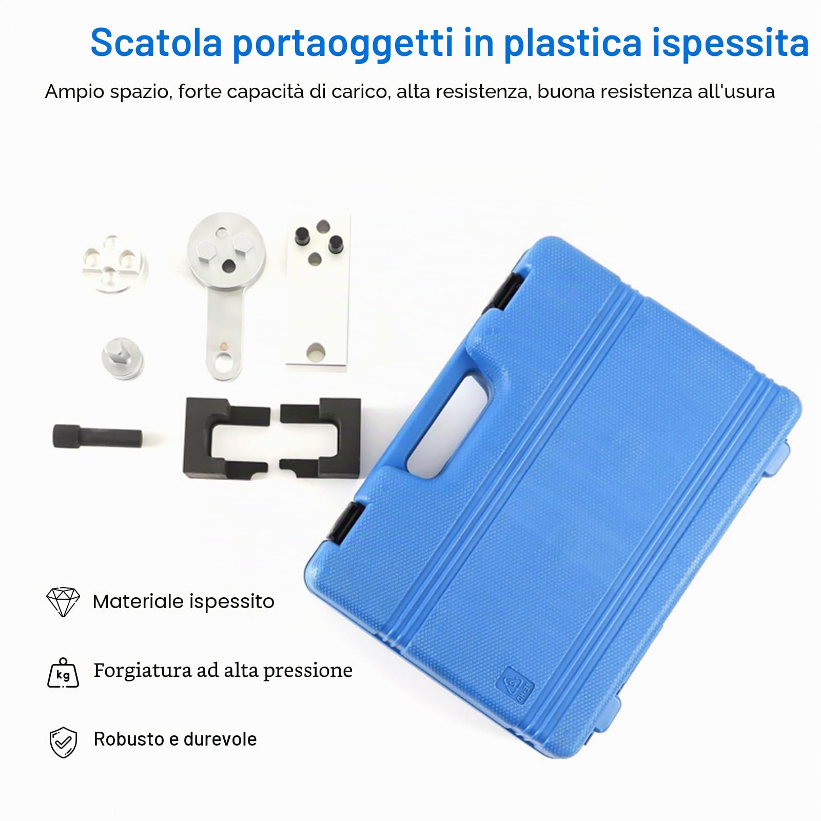 Kit di Strumenti di Bloccaggio e Fasatura per L'allineamento Dell'albero a Camme Del Motore, Compatibile con Motori Diesel Mercedes M654 M656 OM654 W213 1.6L 2.0L, Allineamento Dell'albero a Camme