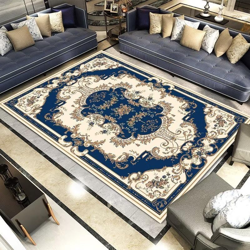 Tapis chambre ado floral rétro pour créer un coin lecture cosy
