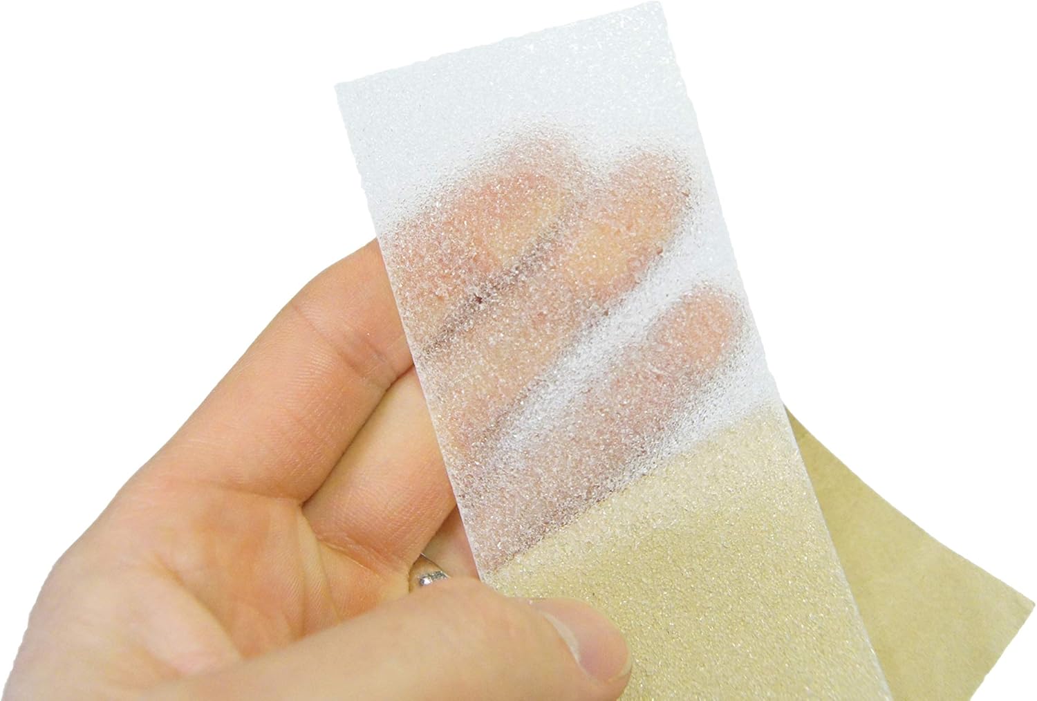 Steady Treads 60 Foot, Non-Slip Clear, Translucent Adhesive Grit Tape and Roller, PVC-Free, 2 Inch Wide Steady Treads Installation Kit