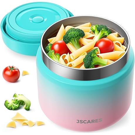 12oz Kids Insulated Food Jar For Hot Food