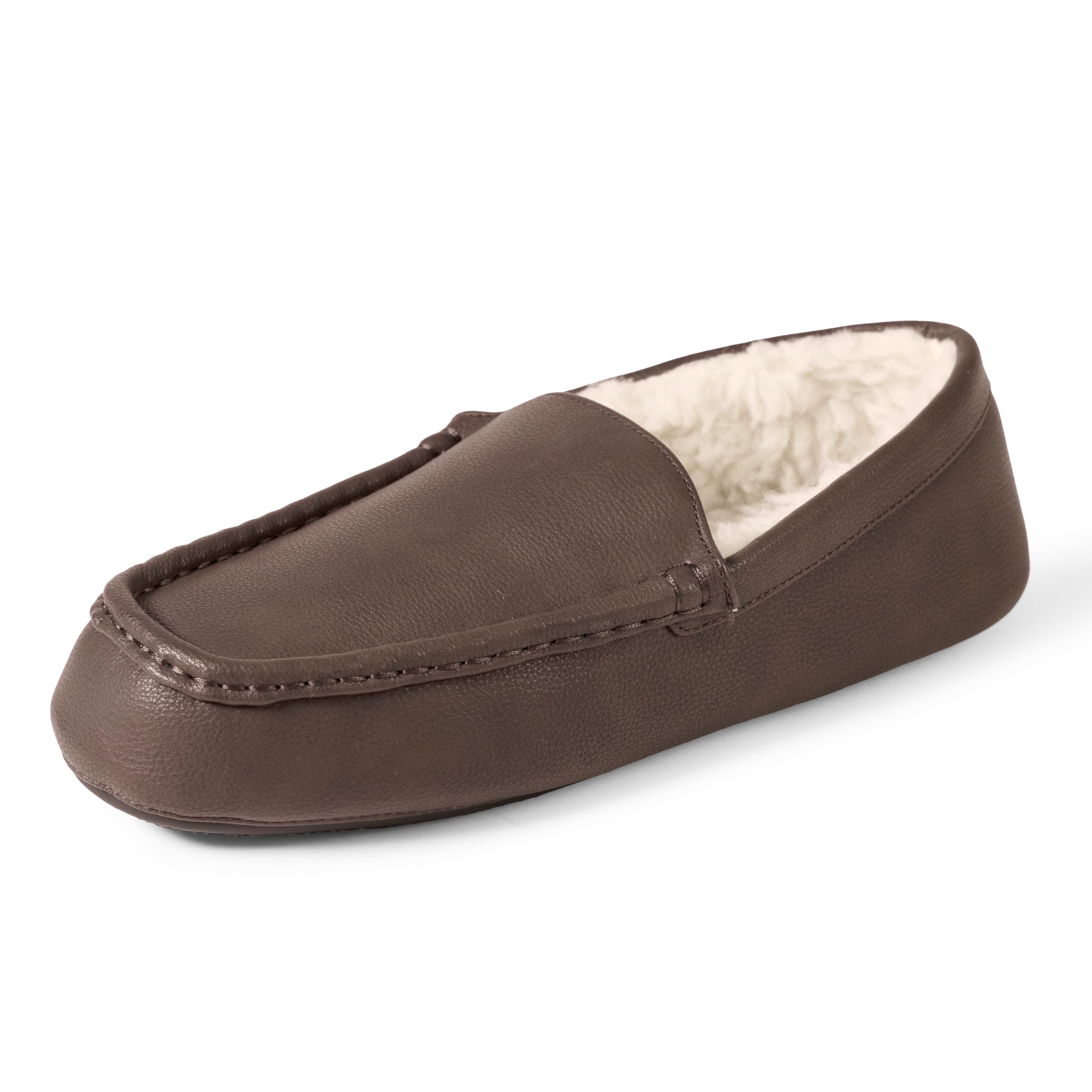 Amazon Essentials Mens Micro Suede Moccasin Slippers