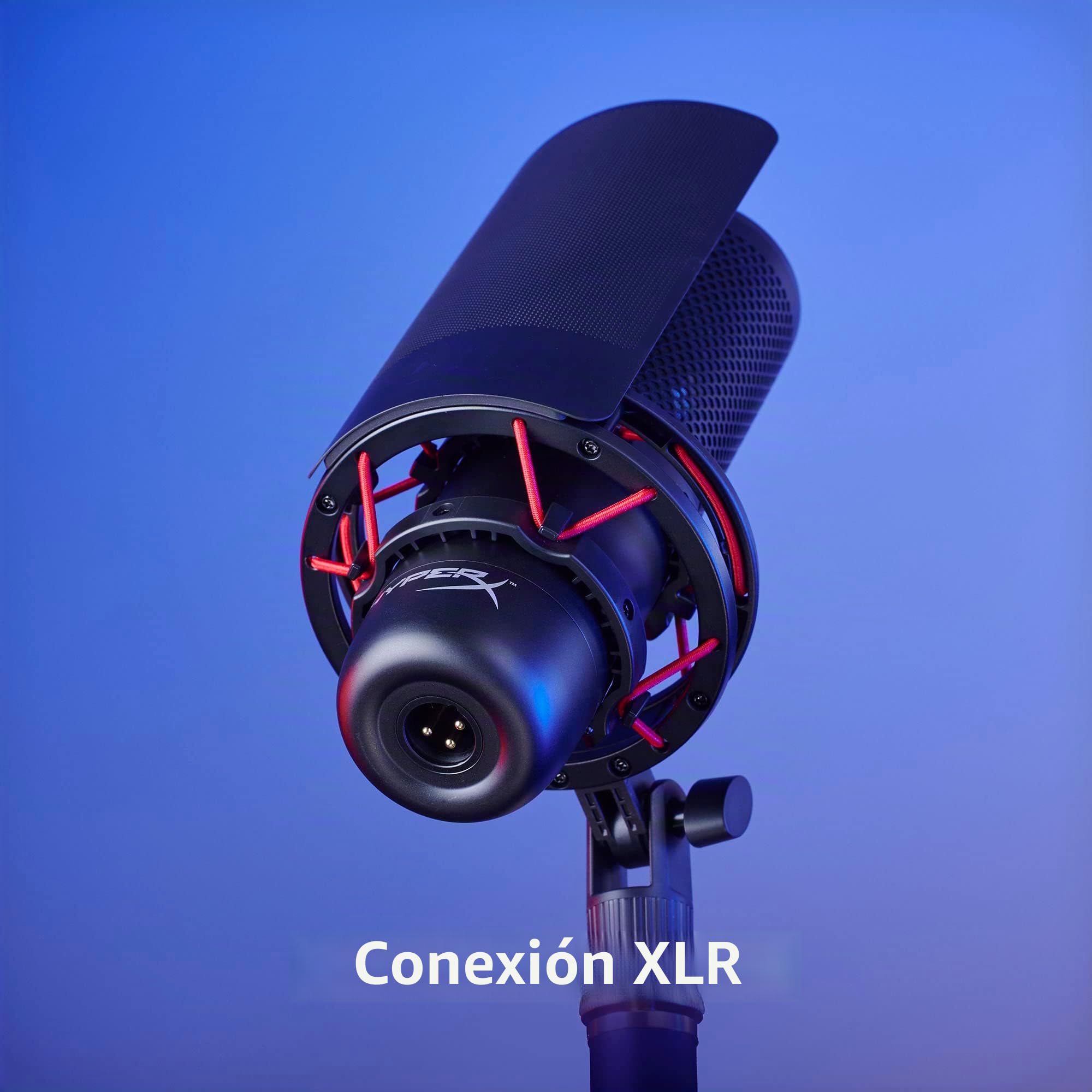 HyperX ProCast, Micrófono de condensador de diafragma grande ProCast, conexión XLR