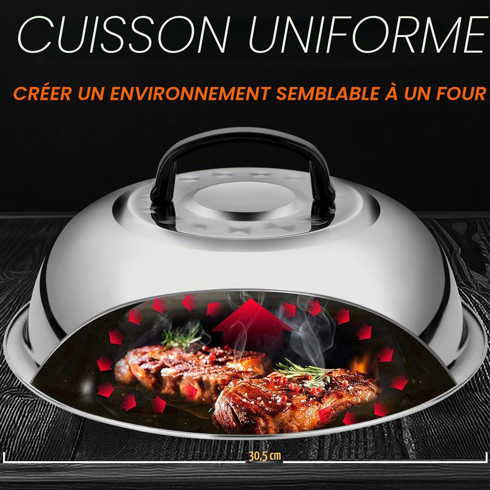 Jomdjmskes Set Barbecue 27 Pièces – Presse à Hamburger, Spatules, Ustensiles Acier Inoxydable – Avec Sac De Transport