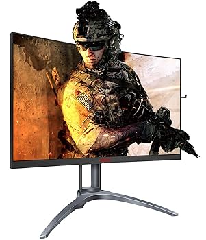 AOC AGON Gaming AG273QCX - 27 Inch QHD Curved Monitor, 144Hz