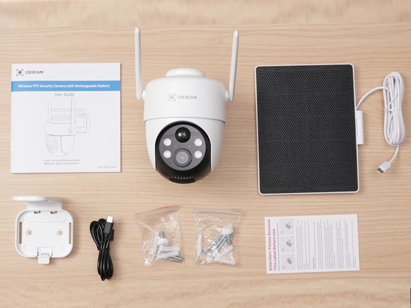 Amazon.com : COCOCAM 4K 8MP Security Camera Outdoor Wireless WiFi