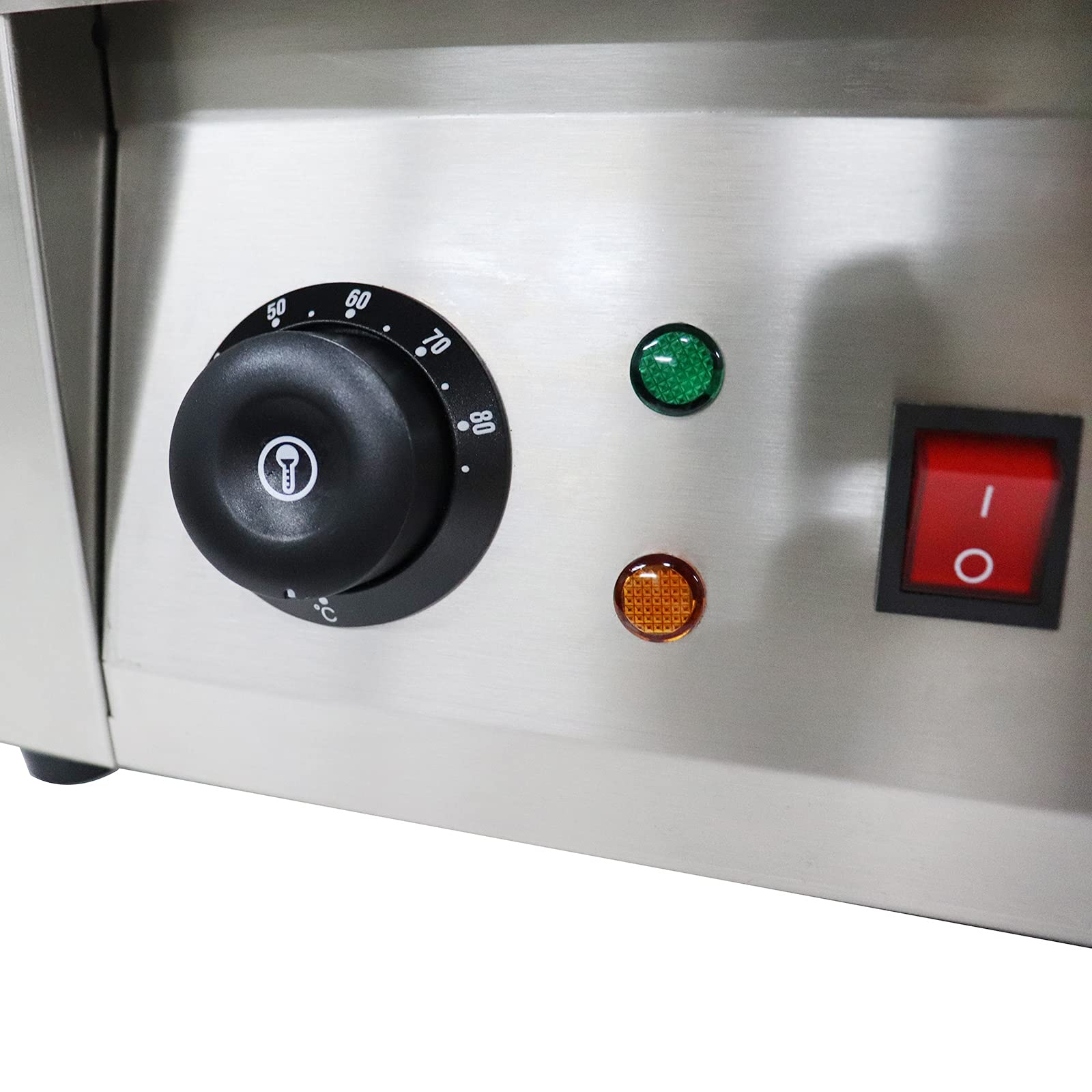 Fondoir à chocolat 6 réservoirs Machine à tempérer le chocolat Fondoir à chocolat 0-80°C Machine à fondre le chocolat en acier inoxydable