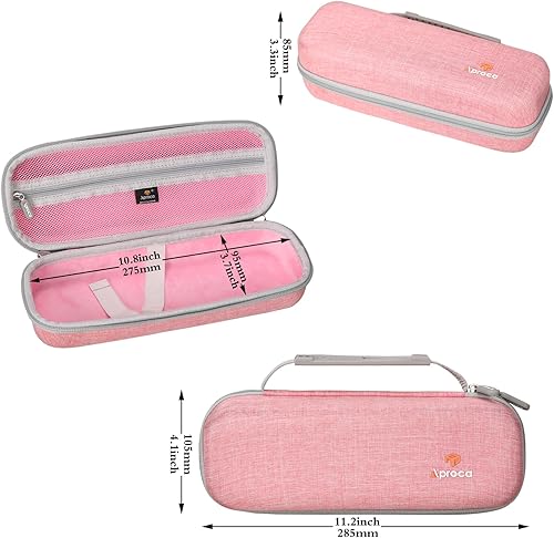 Miniatura 6 de Aproca Estuche portátil de almacenamiento duro rosa, para impresora portátil inalámbrica JADENSMUNBYN impresora portátil ITP01 y accesorios