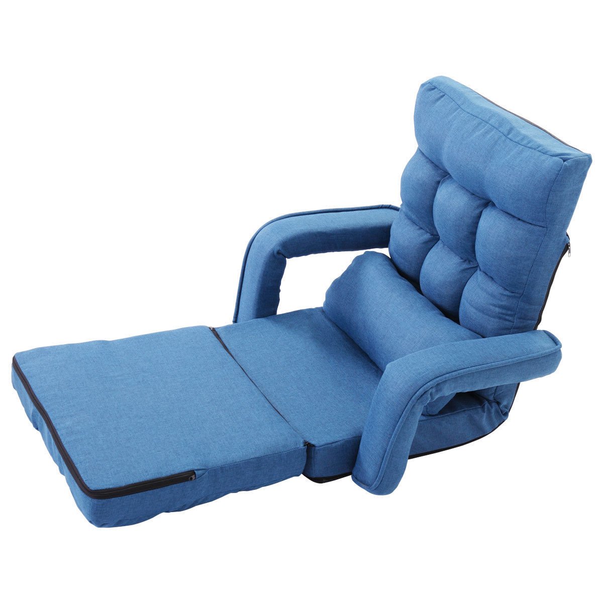 New MTN-G Floor Sofa Reclining Game Chair with Armrest Folding Lounge Sofa Chair Floor Cou