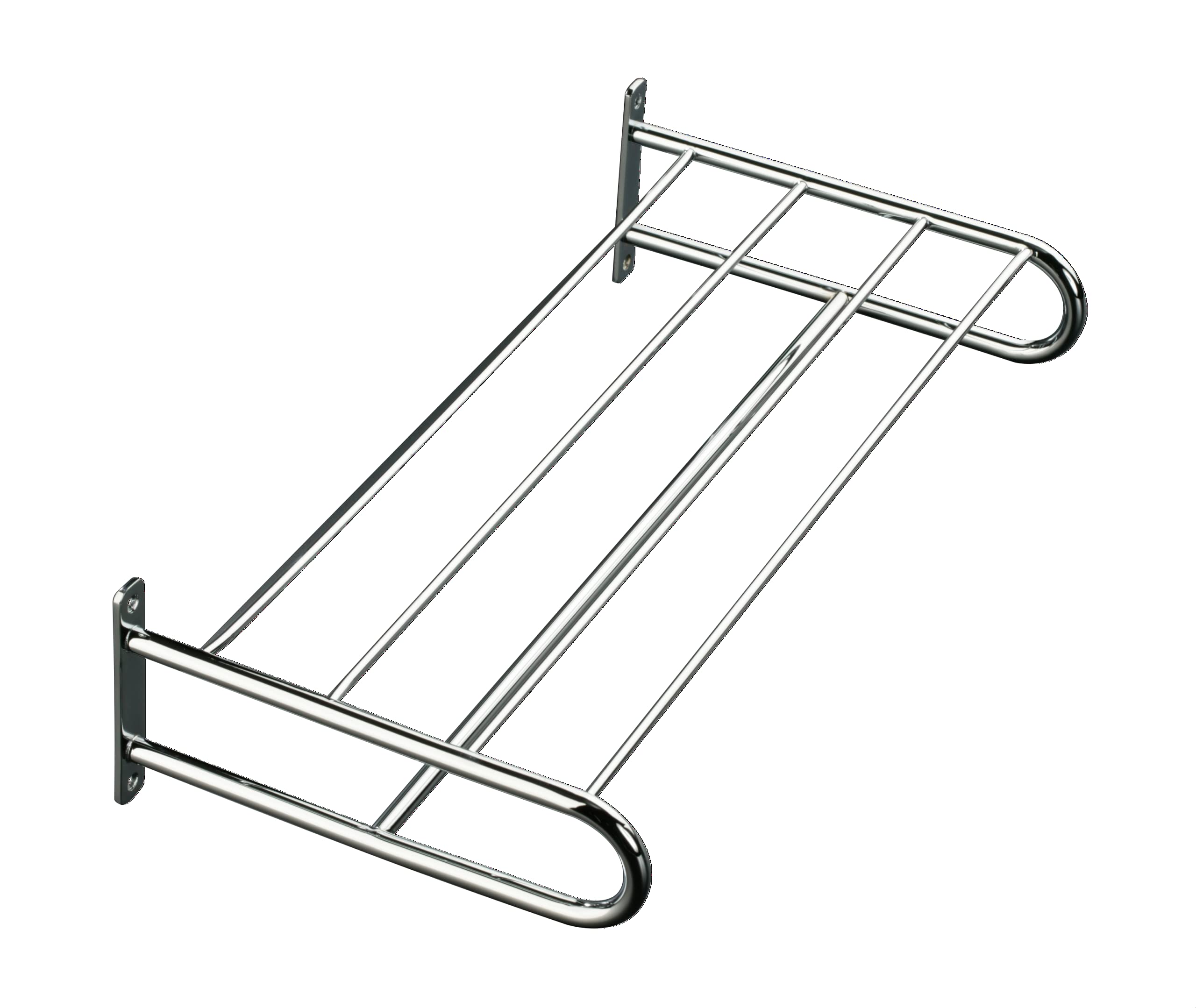 Shelf towel rack
