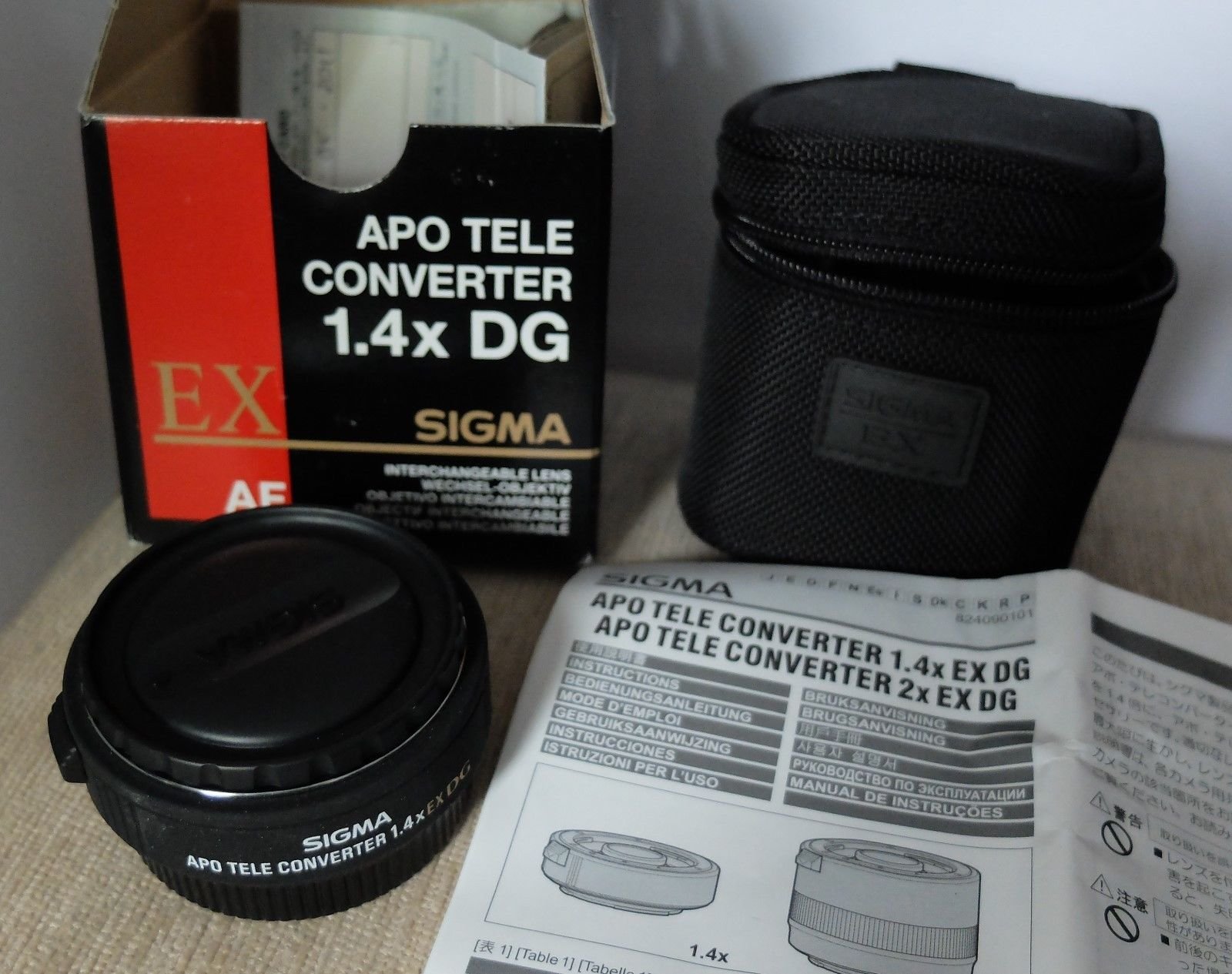 SIGMA テレコンバーター APO TELE CONVERTER 1.4x EX DG キヤノン用 