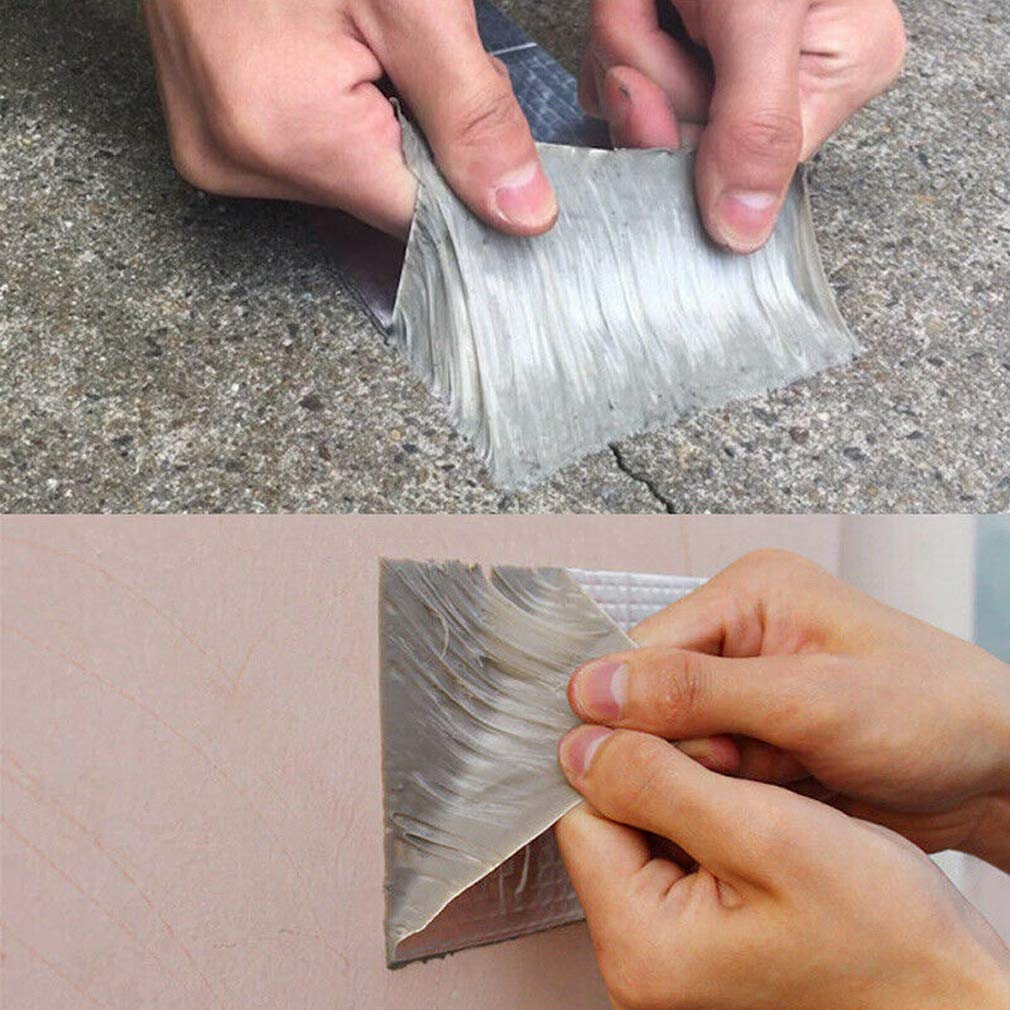 Ruban super étanche en caoutchouc butyle aluminium 1.2mm*50mm*5m pour fuite de toit