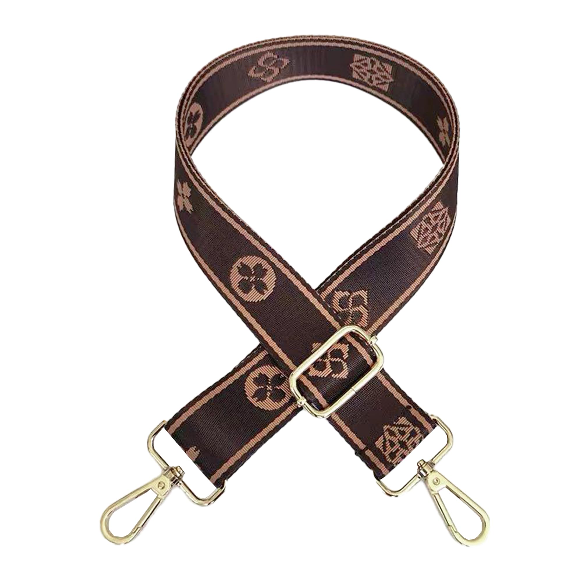 LEMEDE Purse Strap Replacement Crossbody 1.5" Wide Shoulder Strap Adjustable Straps Handbag Strap Replacement Belts