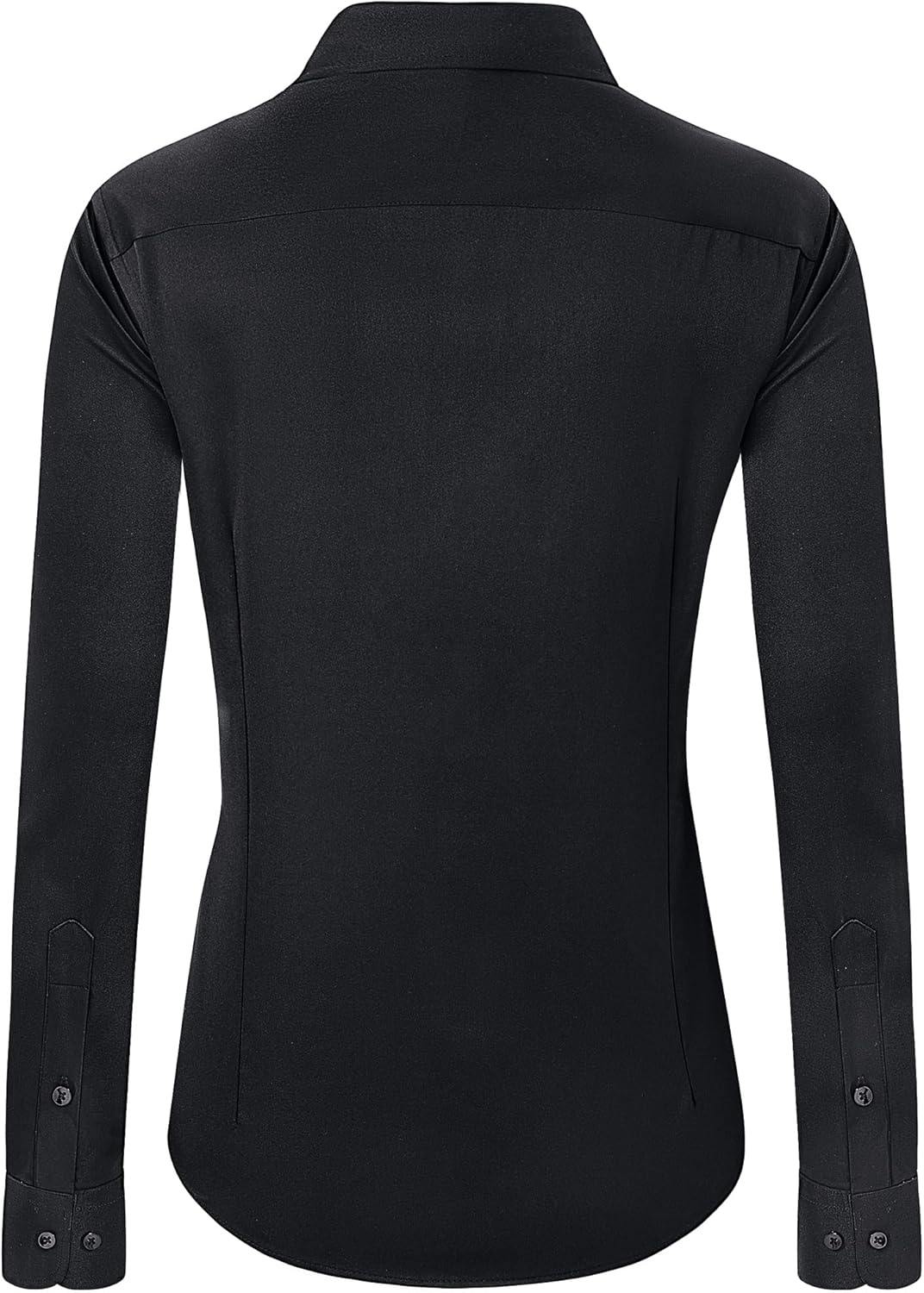 J.VER Womens Dress Shirts Long Sleeve Button Down Shirt Wrinkle-Free Business Casual Blouse Office Work Tops - Image 2