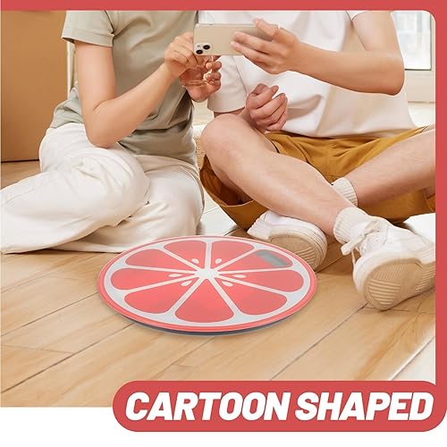 Miniatura 7 de Digital Weight Scale for Human with Tempered Surface Small Cartoon Design Accurate Quick Readings Auto Shut-Off Material for Fitness and Health Use