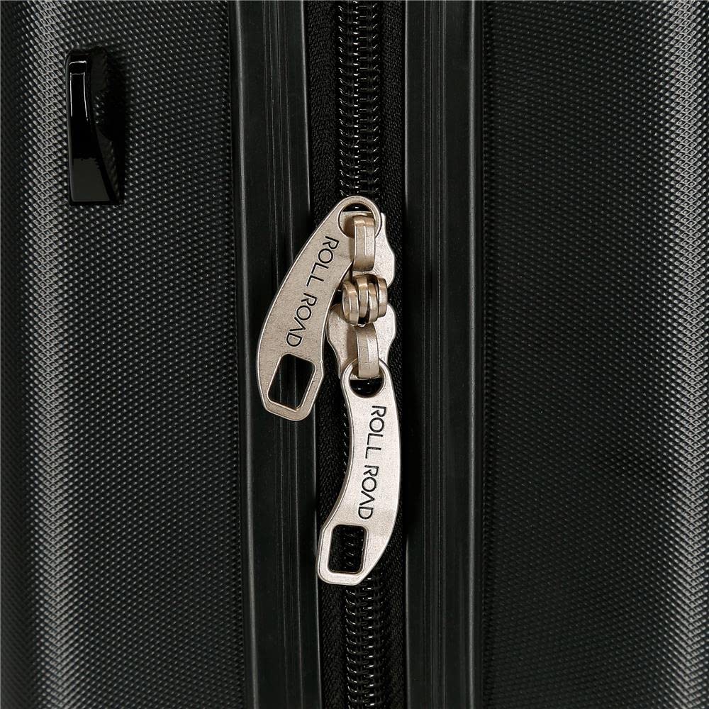 Roll Road Camboya Neceseres de viaje Negro 29x21x15 cms Rígido ABS 9,14L 0,63 kgs