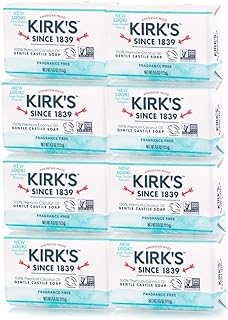 Kirk'S Natural Original Coco Castile Soap Fragrance Free - 4 Oz