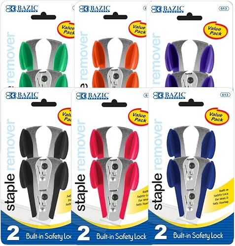 BAZIC - Cerradura de seguridad con diseño de garra, 2 unidades, los colores pueden variar (paquete de 1)