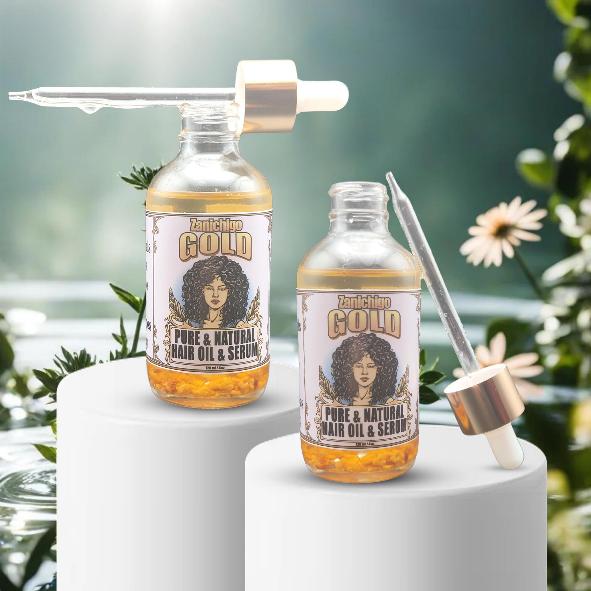 Amazon.com: Zanichigo Gold Hair Oil – Fenugreek Strengthening