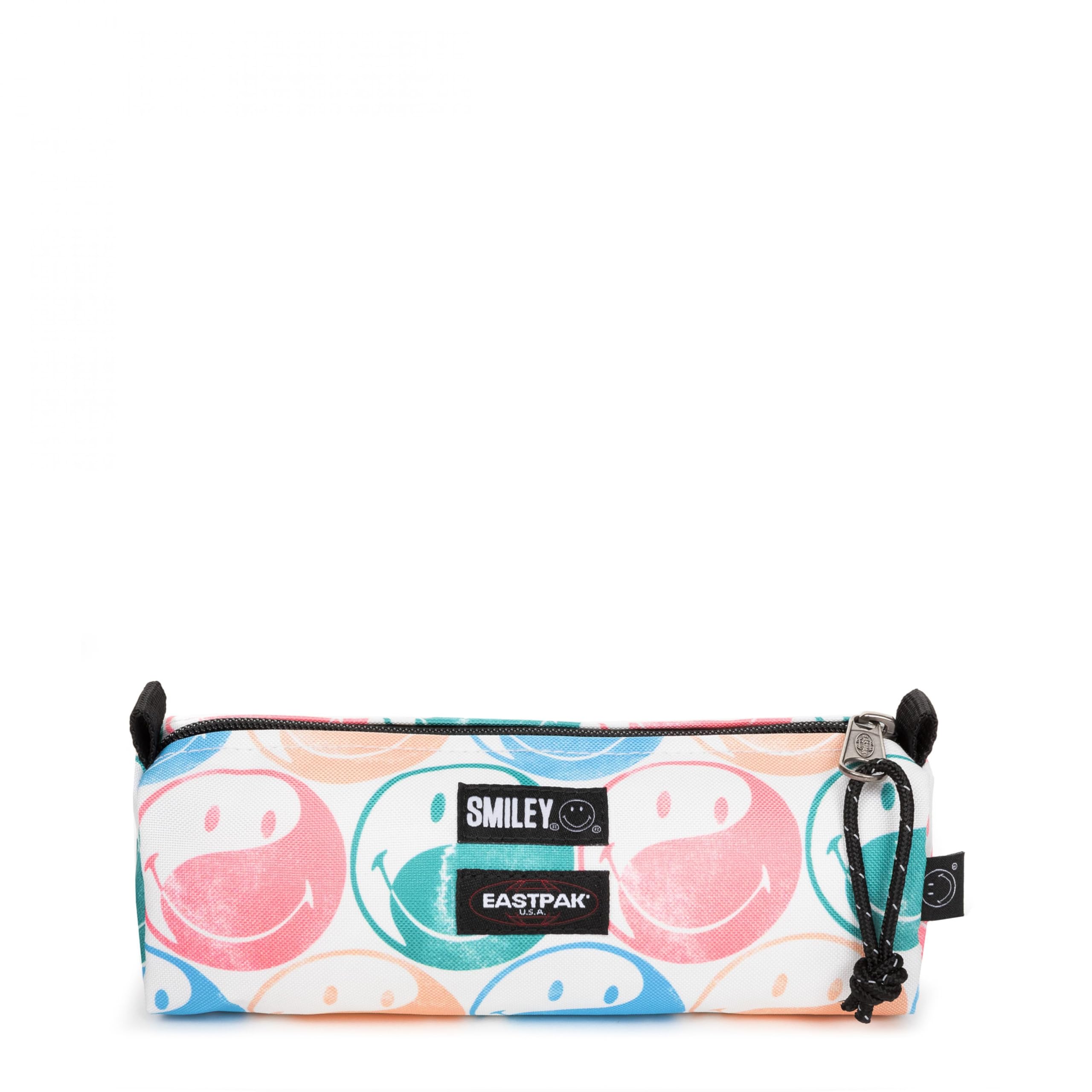Eastpak -Benchmark Ek0003725K31 - Estuche para lápices (tamaño pequeño), Smiley Yy Color, Maletín de transporte